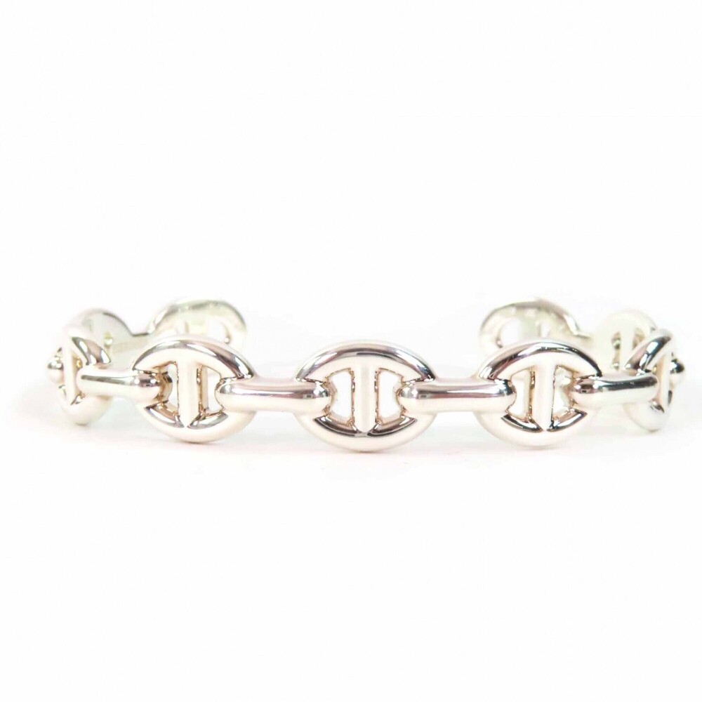 HERMES Silver Bracelet